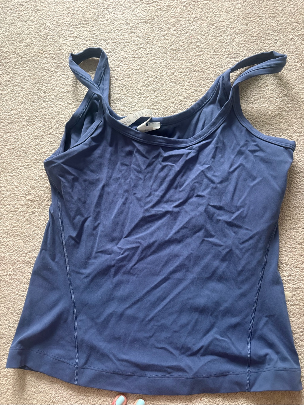 Lululemon Tank Top In Brilliant Blue Size 6